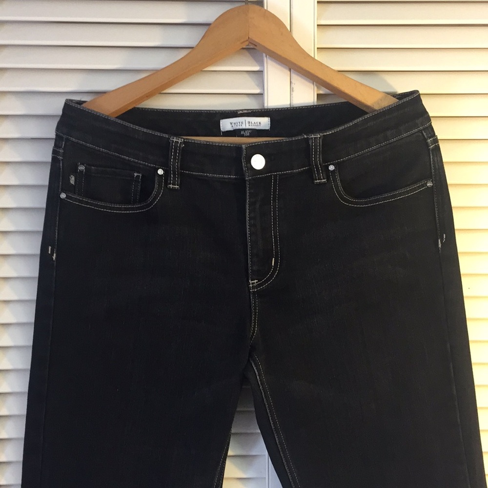 BHWM Black Jeans Bootleg cut 32”inseam